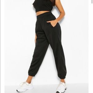 NEW Boohoo High waist baggy joggers